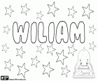Wiliam, nom de nen, variant del nom anglès William