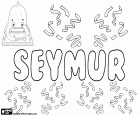 Seymur, nom de nen popular a l'Azerbaidjan. Seymur té una gran semblança amb el nom i cognom anglès Seymour