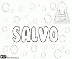 Salvo, variants de Salvio i Salve, nom d'origen llatí per nen, deriva del nom llatí Salvus o Salvius. Salvo també és un cognom