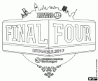 El logotip de l'Eurolliga de Bàsquet Final Four Istanbul 2017. Del 19 al 21 de maig de 2016, al Sinan Erdem Dome d'Istanbul, Turquia. Les semifinals són CSKA Moscou contra Olympiacos i Fenerbahçe contra Reial Madrid. Bona sort a tots els equips!