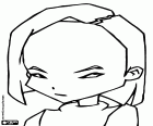 Yumi Ishiyama, la cara d'una estudiant en les aventures de Codi Lyoko