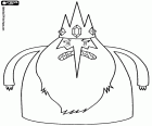 Simon Petrikov és el Rei de gel, Ice KIng, l'antagonista principal de la sèrie animada Adventure Time
