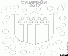 Club Atlético Peñarol de Montevideo, campió del Campeonato Uruguayo de Primera División 2017 i del Torneo de Clausura 2017, Campionat uruguaià de futbol