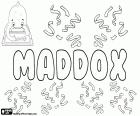 Maddox, nom masculí d'origen anglès, derivat del cognom gal·lès que significa "fill de Madoc"
