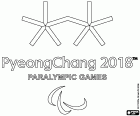 Logo dels Jocs Paralímpics d'hivern de PyeongChang 2018, Corea del Sud