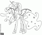 Nightmare Moon, Malson de Lluna, la malvada i corrompuda forma de la princesa Luna, un personatge de My Little Pony