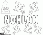 Nohlan, nom masculí, variant de Nolan
