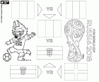 La Copa del Món de Futbol de Rússia 2018. La competició se celebrarà del 14 de juny a 15 juliol de 2018. La fase final de la competició, semifinals i final, juntament amb Zabivaka la mascota i el logotip inspirat en el trofeu. Ja coneixem els quatre semifinalistes: França vs Bèlgica i Croàcia vs Anglaterra. Qui serà a la final de Moscou?