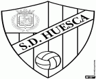 Emblema de la Sociedad Deportiva Osca, club de futbol de la ciutat d'Osca. La temporada 2018-2019 jugarà per primera vegada en la seva història La Lliga, la primera divisió espanyola, després d'acabar en segona posició a la Liga 123 de la temporada 2017-2018