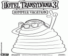 El cos de gelatina del monstre Blobby es balanceja sempre al ritme de la música. Un personatge de la nova pel lícula Hotel Transilvania 3, vacances monstruoses