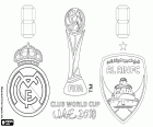 Reial Madrid vs Al-Ain, final de la FIFA Club World Copa UAE 2018, 22 de desembre de 2018, estadi Xeic Zayed, Abu Dhabi. Al-Ain és el primer equip de l'Orient que disputa la final de la Copa del món de clubs de la FIFA
