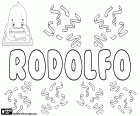 Rodolfo, el nom de noi en espanyol, portuguès i italià, nom d'origen germànic, derivat de Hrodulf, llatinitzat com a Rodolphus