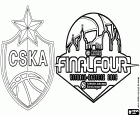 PBC CSKA Moscou és el campió de la EuroLeague Final Four 2019, títol vuitè campió al Campionat principal del bàsquet europeu