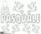 Pasquale, nom masculí en italià, derivat del llatí Paschalis, el seu significat és "de la Pasqua"