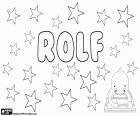 Rolf, nom per a nen derivat del nom germànic Hrolf i el nom en nòrdic antic Hrólfr, contracció de Hrodwulf. Rolf és un nom usat en alemany, suec, noruec, danès i rarament en anglès