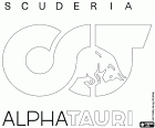 Logotip de l'equip F1, Scuderia AlphaTauri