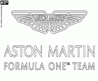 Logotip de l'equip de motor de F1, Aston Martin Formula One Team
