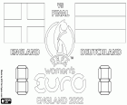 La final de l'Eurocopa femenina entre les seleccions d'Anglaterra i Alemanya a l'estadi de Wembley, Londres, el 31 de juliol de 2022