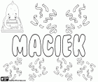 Maciek, nom de nen en polonès, diminutiu de Maciej
