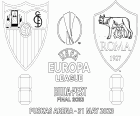 Sevilla FC vs AS Roma és la final de la UEFA Europa League de la temporada 2022-2023 al Puskás Arena de Budapest, Hongria, el 31 de maig de 2023