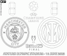La final de la Lliga de Campions de la UEFA 2022-2023 entre el Manchester City FC, el Man City i el FC Internazionale Milano, Inter de Milà, a l'Estadi Olímpic Atatürk d'Istanbul, Turquia, el 10 de juny de 2023