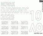 El tennista serbi Novak Djokovic, també conegut com a Nole, ha guanyat el desè títol a la pista de tennis de Melbourne, en la primera edició del torneig dels quatre Grand Slams, l'Open d'Austràlia. Novak Djokovic ha estat el guanyador en les deu finals que ha disputat a Melbourne: 2008, 2011, 2012, 2013, 2015, 2016, 2019, 2020, 2021 i 2023