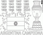Argentina ha revalidat el títol de campiona de la Copa Amèrica a la final disputada contra Colòmbia amb un solitari gol de Lautaro Martínez a la pròrroga. Amb aquest campionat del 2024, la selecció argentina ha aconseguit el rècord amb setze títols continentals, seguida de l'Uruguai amb quinze campionats