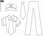 Pintar Uniforme de pilot d'avió