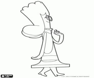 Pintar La Reina de Jammbo, des del costat