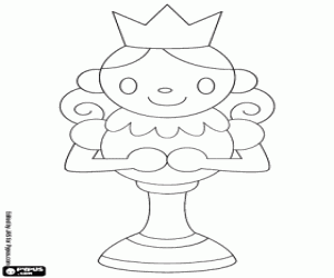 Pintar La Reina, una peça d'escacs