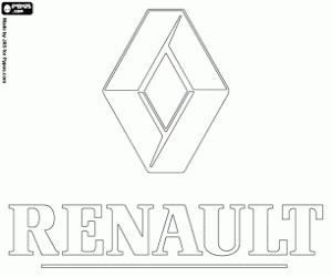 Pintar Renault, antic emblema