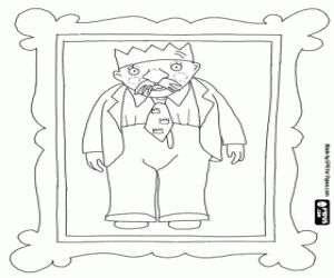 Pintar Retrat emmarcat del rei