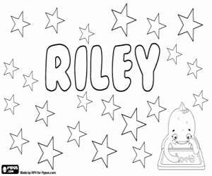 Pintar Riley, nom unisex