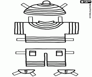 Pintar Roba d'hivern per al joc de vestir