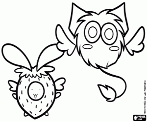 Pintar Els robots Masha i Ucha