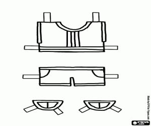 Pintar Samarreta i pantalons d'estiu