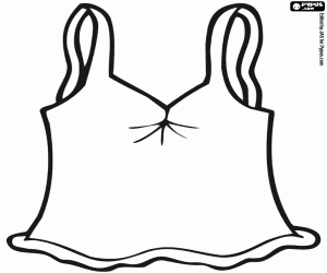 Pintar Samarreta de tirants o top per dona