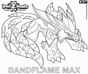 Pintar Sandflame Max, Invizimals Shadow Zone