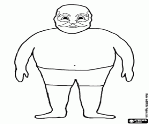 Pintar Santa Claus a l'estiu