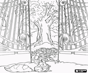 Pintar Scrat i les glans