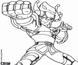 Pintar Seiya de Pegàs