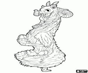 Pintar Shangri Llama de Geotopia