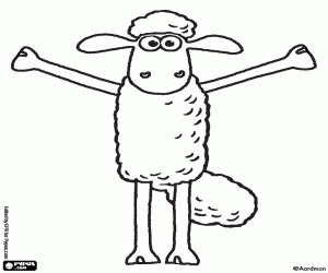 Pintar Shaun amb els braços oberts