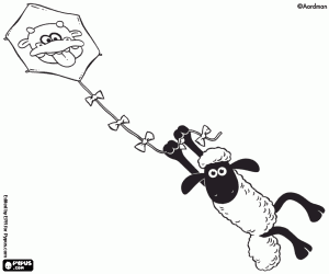 Pintar Shaun el xai i un estel