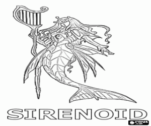 Pintar Sirenoid és un Aquos Bakugan