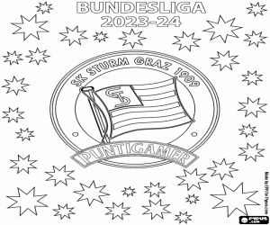 Pintar SK Sturm Graz, campió 2023-2024