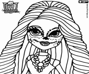 Pintar Skelita Calaveras, Monster High
