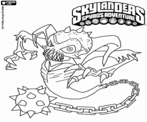 Pintar Skylander Ghost Roaster