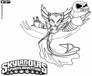 Pintar Skylander Hex