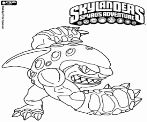 Pintar Skylander Terrafin el boxejador